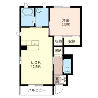 メゾン・ド・アンジュ B【1階】の間取り