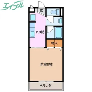 Surplus One後藤【2階】の間取り