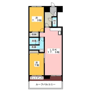 アパガーデンパレス高崎【2階】の間取り