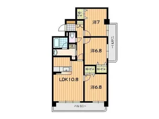 アビタシオンみなみ【3階】の間取り