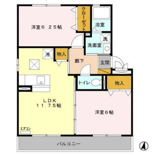 大黒屋 八【1階】の間取り