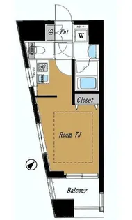 東京都千代田区九段南2【マンション】の間取り