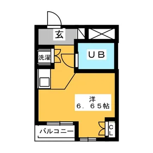ワコーレ青砥【2階】の間取り