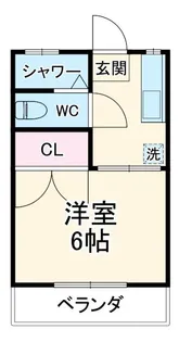 ダイワハイツ【2階】の間取り