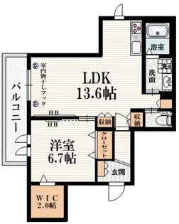 Villa Jardin【2階】の間取り