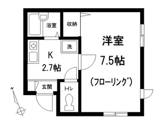 ビオ トープ【1階】の間取り