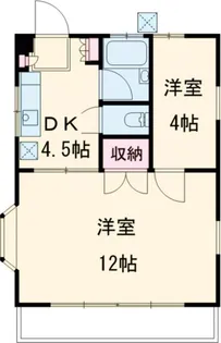 エスポアール【3階】の間取り