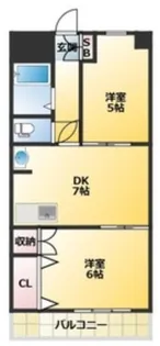 マロンクレール【3階】の間取り