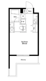 エフパークレジデンス妙蓮寺【3階】の間取り