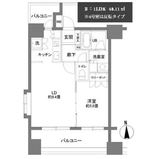 東京都江東区森下1【マンション】の間取り