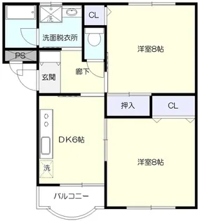 フォルトナート C棟【3階】の間取り