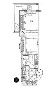ステージファースト東新宿【3階】の間取り