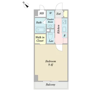トランキーロ【3階】の間取り