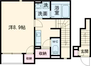 レオネクスト光【2階】の間取り