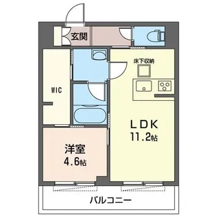 レジェンド飛鳥【1階】の間取り