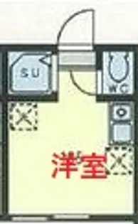 東京都大田区仲池上2【アパート】の間取り