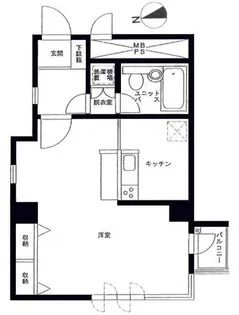 インペリアル六本木1号館 インペリアル六本木フォラム【5階】の間取り