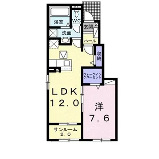 スイート スプリング IIIの間取り