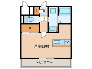宇治小倉町共同住宅【2階】の間取り