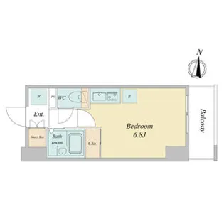 RIDGE堀田【3階】の間取り