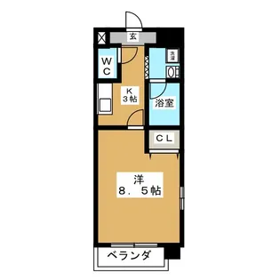 Foresta山西【4階】の間取り