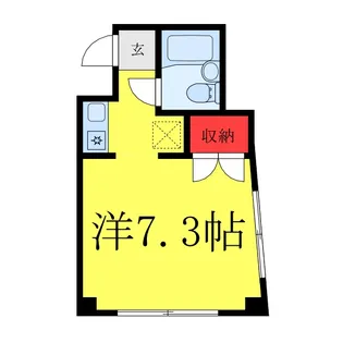 いちごパレス【1階】の間取り