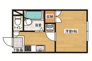 エクセレントおかべ【2階】の間取り