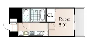 エスリード新大阪SOUTH【10階】の間取り