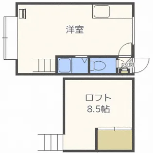 ルーブル34【3階】の間取り