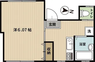 スリーベルIII【1階】の間取り