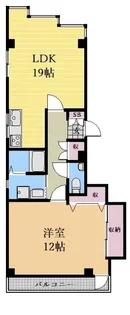 サンステイツII【2階】の間取り