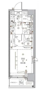 クレイシア上野松が谷【5階】の間取り