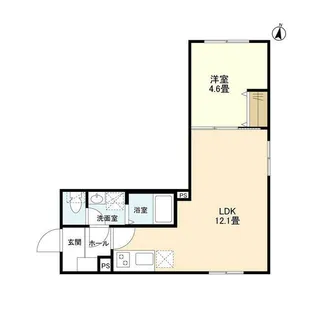 東京都品川区西品川3【マンション】の間取り