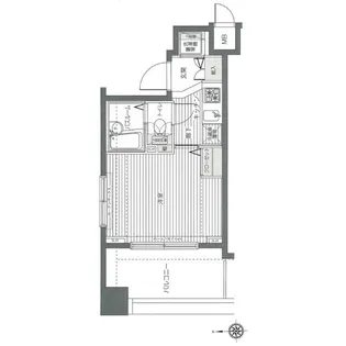トーシンフェニックス南阿佐ヶ谷弐番館【3階】の間取り