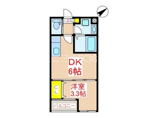 鹿児島県姶良市西餅田【アパート】の間取り