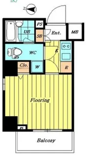 ヴァレッシア代田橋シティ【9階】の間取り