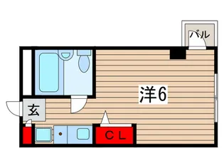 ベルコート【1階】の間取り