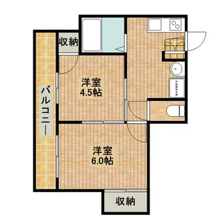 セシーズイシイ2【4階】の間取り