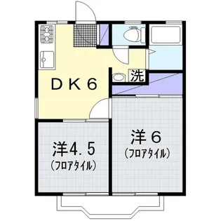 エクセルヤマトA【2階】の間取り