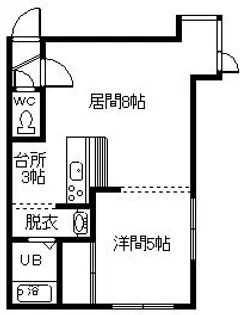 MAリベルティ【1階】の間取り