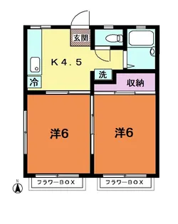 ドエル330【2階】の間取り