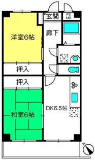 アーバン清水【2階】の間取り
