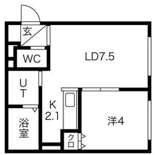 AURA(アウラ)【2階】の間取り