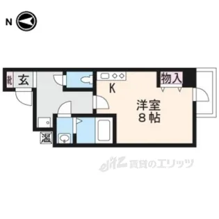 CASAFLUENTE【1階】の間取り
