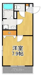 サンパティーク【3階】の間取り