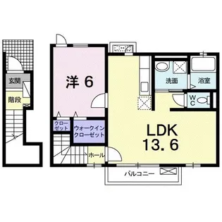 OHANA・III【2階】の間取り