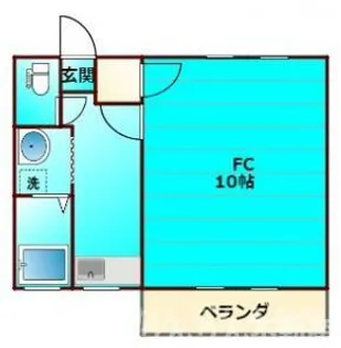 メゾン・デ・レヴ【1階】の間取り