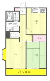 サニーコーポ・ベル【2階】の間取り