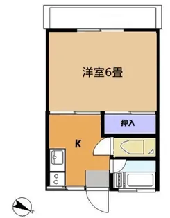 ヴィラージュ東伊興【2階】の間取り