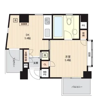 ル・シック参宮橋【2階】の間取り
